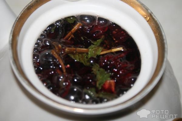 Рецепт: Желе из каркадэ - полезное лакомство Рецепт: Желе из каркадэ - полезное лакомство