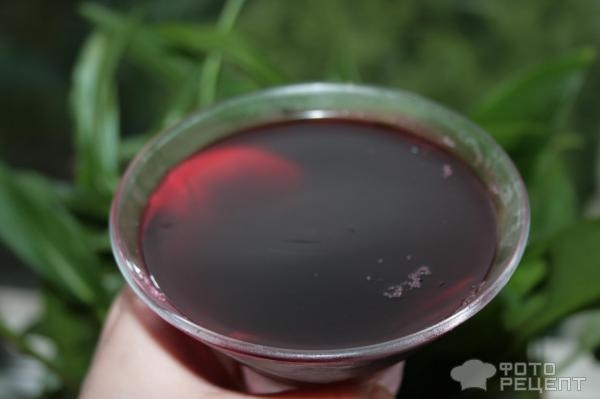 Рецепт: Желе из каркадэ - полезное лакомство Рецепт: Желе из каркадэ - полезное лакомство