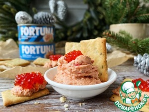 Риет с тунцом и вялеными томатами Риет с тунцом и вялеными томатами