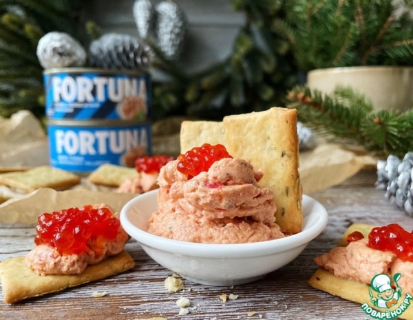 Риет с тунцом и вялеными томатами Риет с тунцом и вялеными томатами