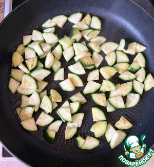 Рис с чоризо и овощами