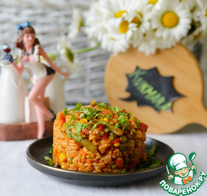 Рис с уткой по-Гавайски Рис с уткой по-Гавайски