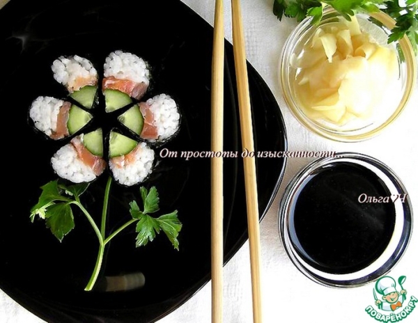 Роллы "Цветок"