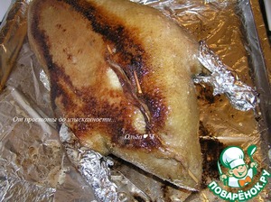 Рождественский гусь с фруктами и картофелем Рождественский гусь с фруктами и картофелем