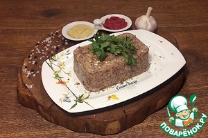 Рождественский холодец из шеек индейки Рождественский холодец из шеек индейки