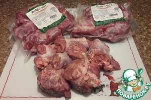 Рождественский холодец из шеек индейки Рождественский холодец из шеек индейки