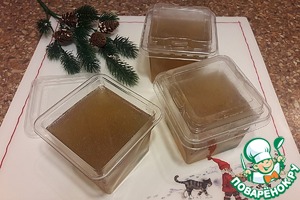 Рождественский холодец из шеек индейки Рождественский холодец из шеек индейки