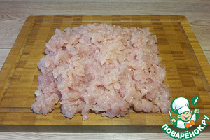 Рубленные котлеты из куриной грудки