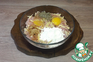 Рубленные котлеты из куриной грудки
