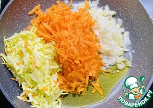 Рулет из фарша индейки с овощами и яйцами Рулет из фарша индейки с овощами и яйцами