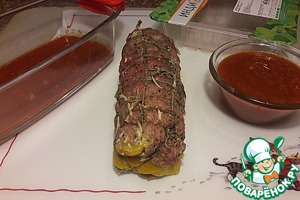 Рулет из индейки к Новогоднему столу Рулет из индейки к Новогоднему столу