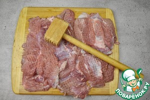 Рулет из индейки с беконом Рулет из индейки с беконом