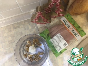 Рулет из индейки с пикантной начинкой Рулет из индейки с пикантной начинкой