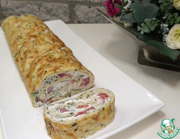 Рулет из кабачков Рулет из кабачков