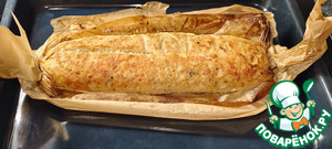 Рулет из куриного фарша⁠