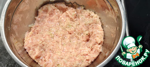 Рулет из куриного фарша⁠