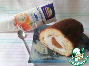 Рулет с хурмой Рулет с хурмой