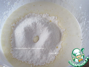 Рулет с творожным сыром и апельсином