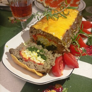 Рулет со шпинатом Рулет со шпинатом