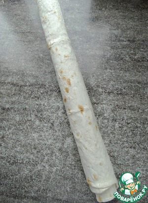 Рулетики-гриль из лаваша с индейкой