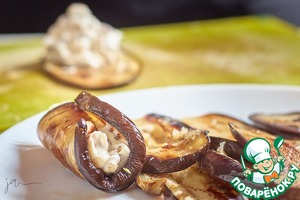 Рулетики из баклажанов на раз-два-три Рулетики из баклажанов на раз-два-три