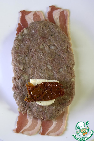 Рулетики из фарша в сливочном соусе Рулетики из фарша в сливочном соусе