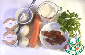 Рулетики из фарша в сливочном соусе Рулетики из фарша в сливочном соусе