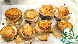 Рулетики из скумбрии