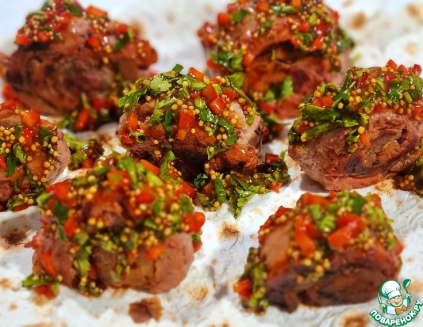 Рулеты из свинины с начинкой Рулеты из свинины с начинкой