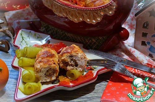 Рулеты-котлеты Рулеты-котлеты