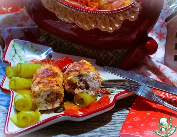 Рулеты-котлеты Рулеты-котлеты