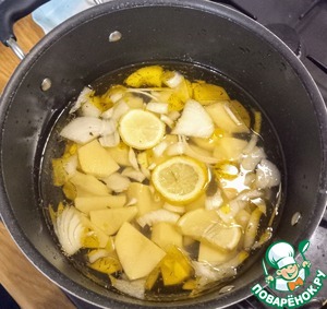 Рыба-пашот в лимонном соусе Рыба-пашот в лимонном соусе