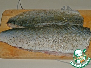 Рыба, запечённая с грибами Рыба, запечённая с грибами