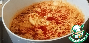 Рыба, запечённая с харисой и ньокки