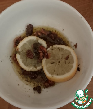 Рыба, запечённая с харисой и орехами Рыба, запечённая с харисой и орехами