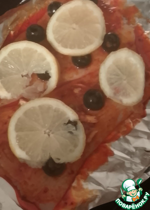 Рыба, запечённая с харисой и орехами Рыба, запечённая с харисой и орехами