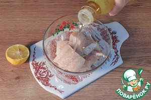 Рыба, жаренная в белковом кляре Рыба, жаренная в белковом кляре