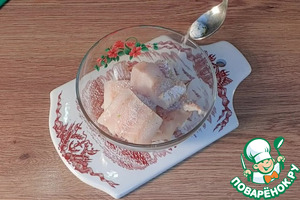Рыба, жаренная в белковом кляре Рыба, жаренная в белковом кляре