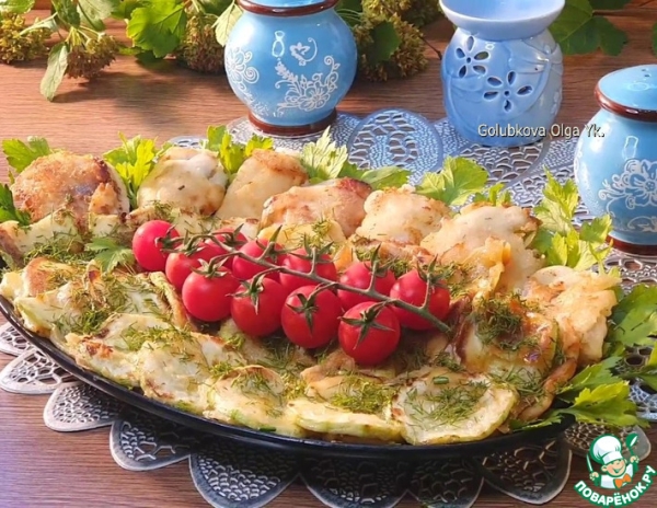 Рыба, жаренная в белковом кляре Рыба, жаренная в белковом кляре