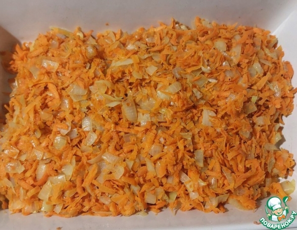 Рыбка под овощной шубкой Рыбка под овощной шубкой