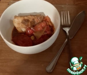 Рыбное карри с манго