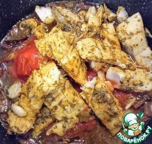 Рыбное карри с манго по-карибски Рыбное карри с манго по-карибски