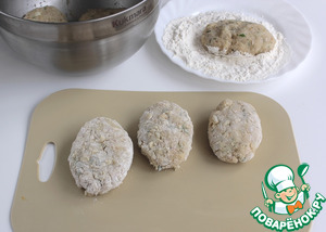 Рыбные котлеты с овсяными хлопьями