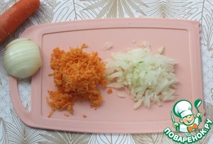 Рыбные котлеты с рисовой полентой