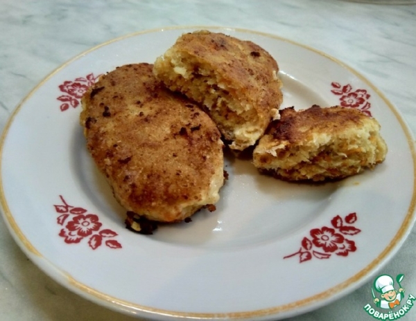 Рыбные котлеты "солнечные" Рыбные котлеты "солнечные"