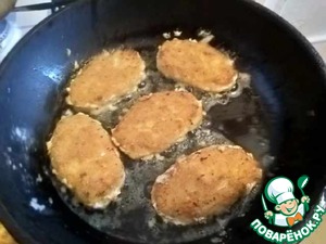 Рыбные котлеты "солнечные" Рыбные котлеты "солнечные"