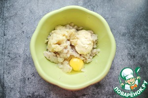 Рыбные оладушки с полентой Рыбные оладушки с полентой