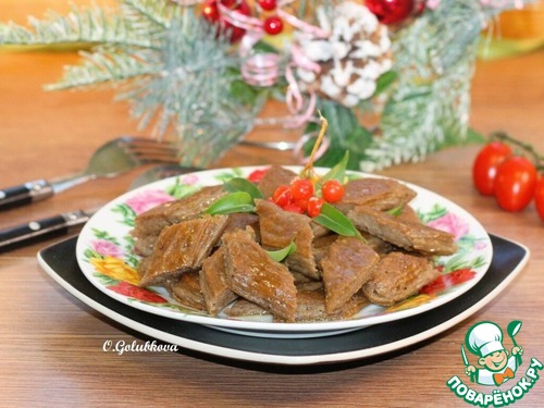 Рыбные полоски с лимонно-медовым соусом