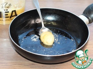 Рыбные полоски с лимонно-медовым соусом