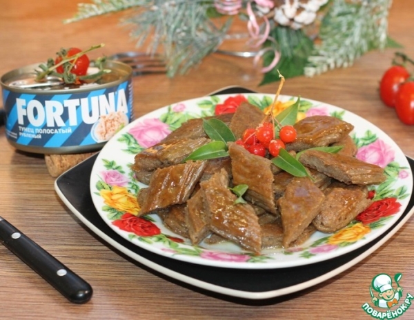 Рыбные полоски с лимонно-медовым соусом